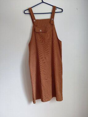 Jumper Dress brown-orange S